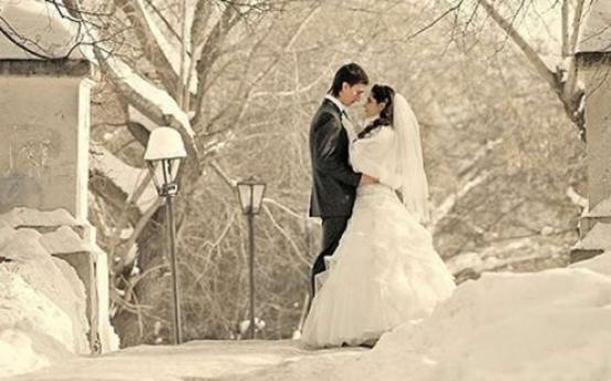 Плюсы и достоинства зимней свадьбы