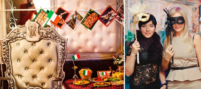 Итальянская вечеринка - создаем колорит Италии на вашем празднике
