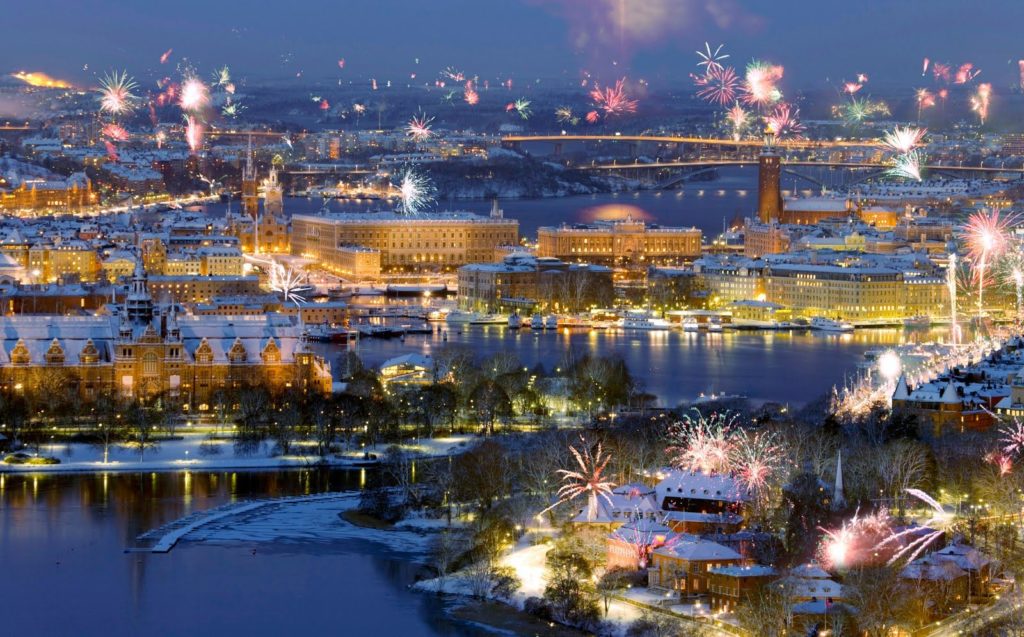 Новый год в Швеции